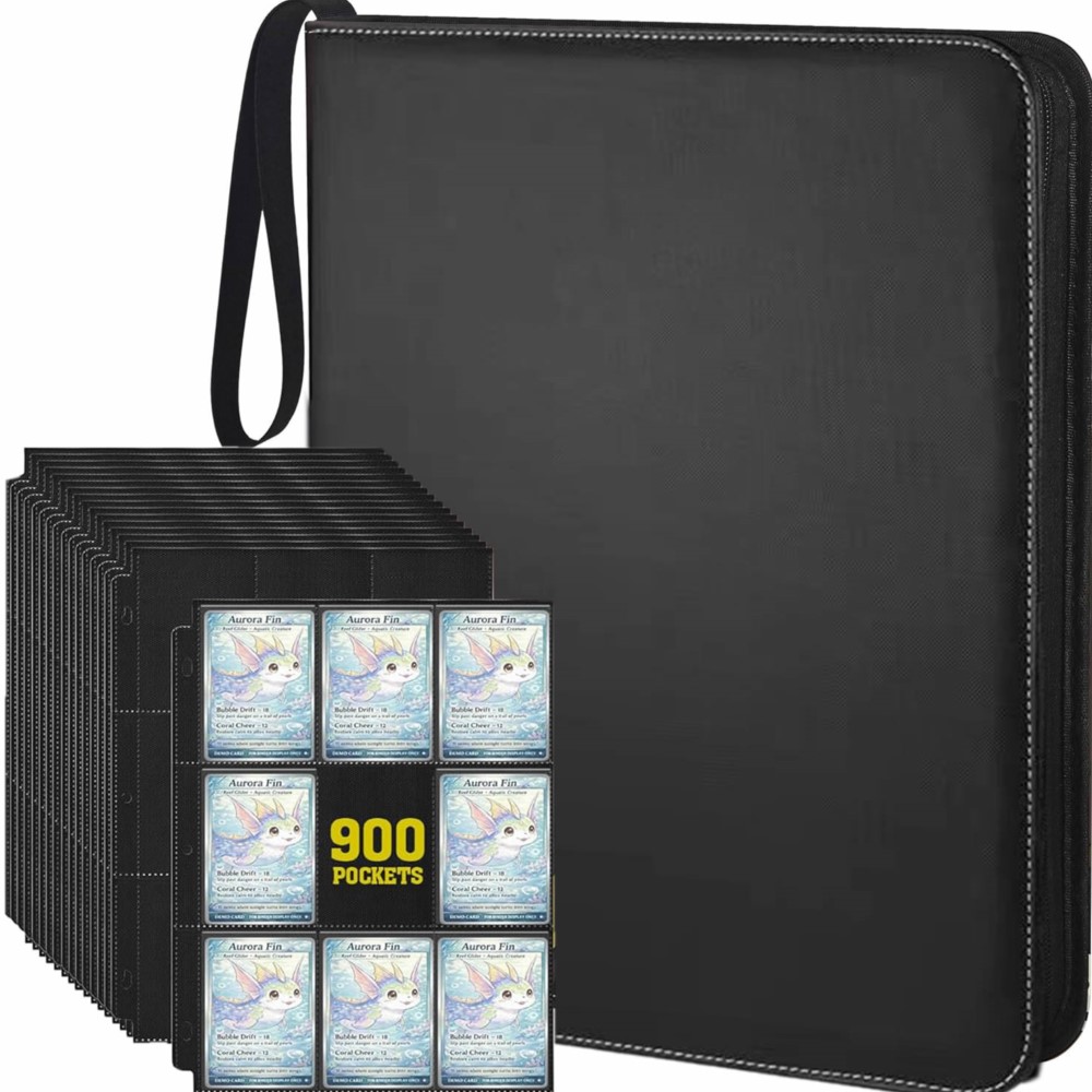 Pokemon Binder Card - 900포켓 카드 바인더 앨범, 50매 9포켓