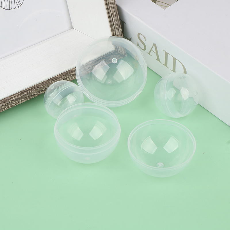 /Kb/50개 투명 플라스틱 캡슐 장난감 서프라이즈 볼 - Vinyl Figure Blank 리뷰 및 가격