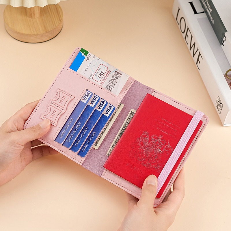 PU 가죽 여권 커버, 다기능 여행 서류 홀더 RFID - Card Top Loader 리뷰 및 가격